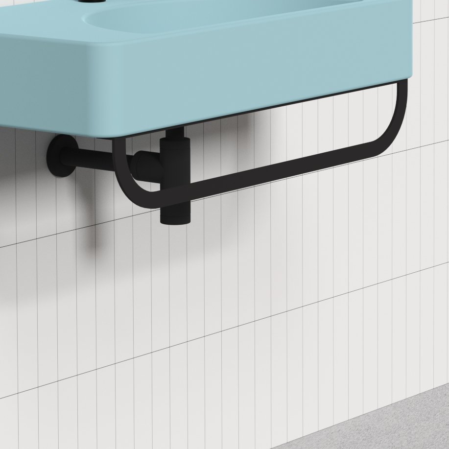 Porta salviette per lavabi Lunaris di Alice Ceramica 1
