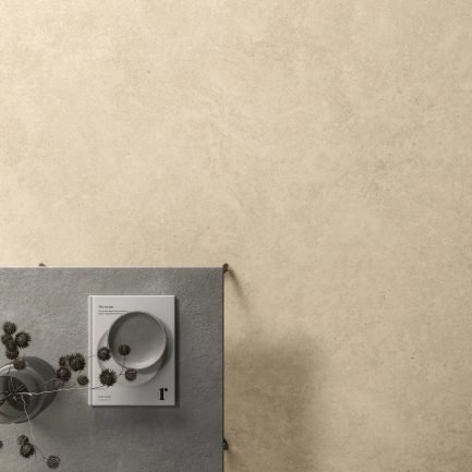 Boost Icor Dune, piastrelle in gres porcellanato rettificato effetto pietra beige di Atlas Concorde