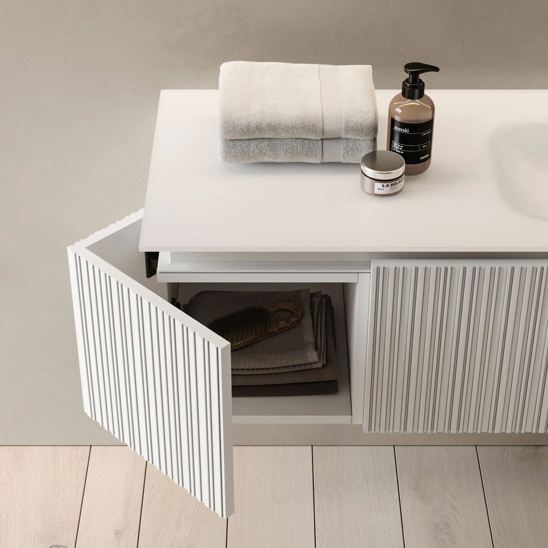 ViaCondotti-04,-mobile-da-bagno-sospeso-in-legno-dogato-neve-con-top-lavabo-in-cristallo-di-Ideagroup-dett-1