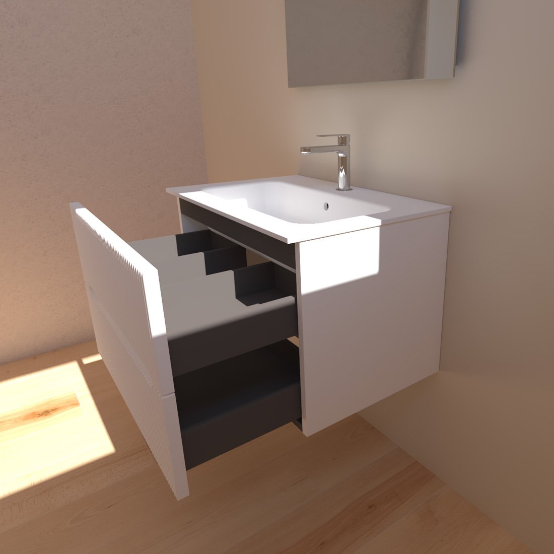 Easy-Cannettato-70,-mobile-da-bagno-sospeso-bianco-opaco-con-lavabo-in-mineralmarmo-di-BelBagno-dett1