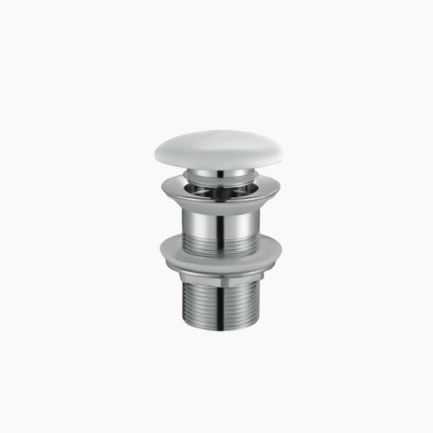 Piletta Click-Clack con copertura in ceramica di Karag