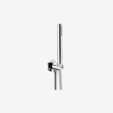 Kit duplex cromo con doccetta e flessibile di Remer