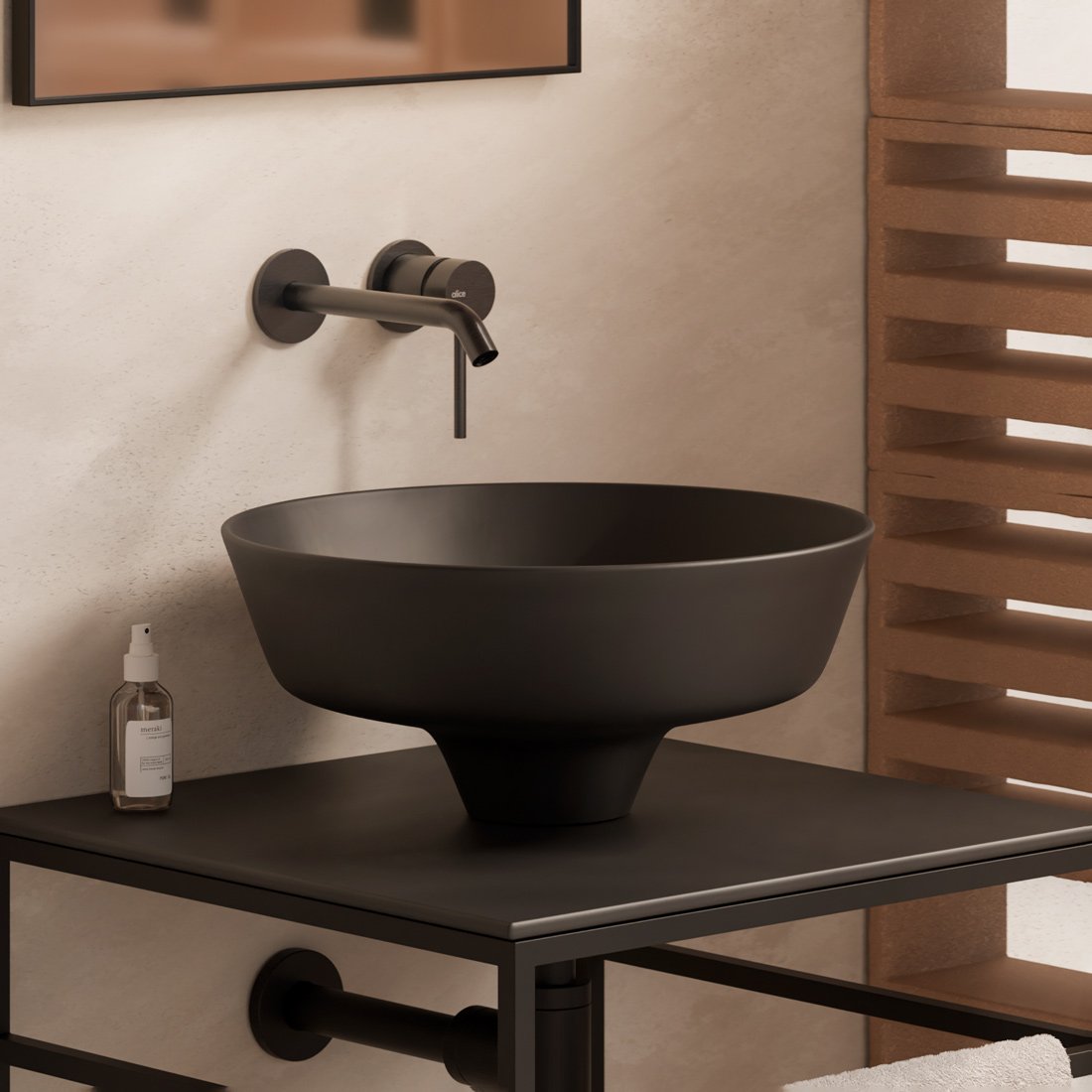 Equilibrium,-lavabo-da-appoggio-di-design-in-ceramica-nera-opaca-ø40xh17,5-cm-di-Alice-Ceramica