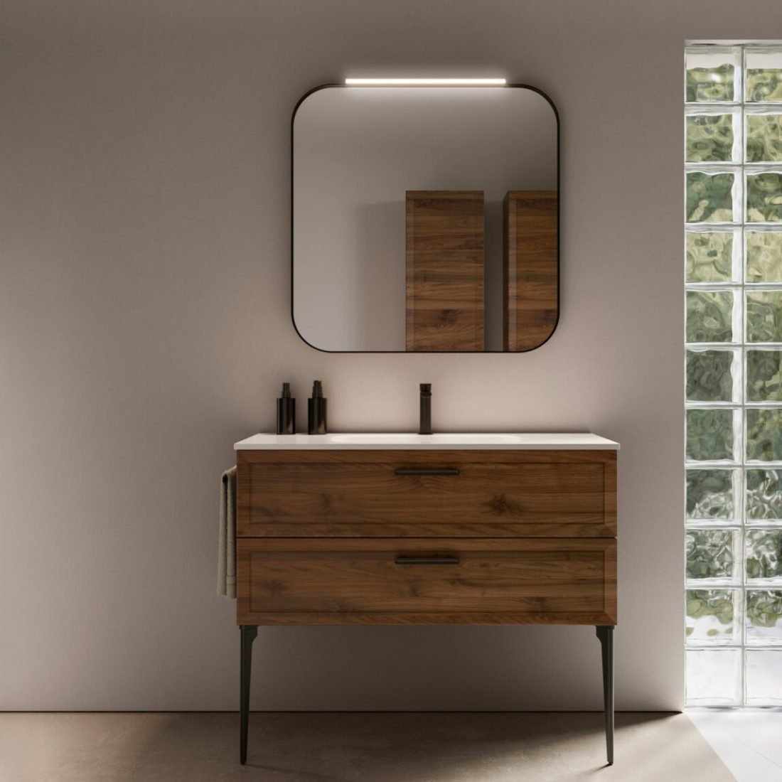 Provence-04,-mobile-da-bagno-legno-scuro-con-piedi-neri-e-top-lavabo-in-ceramica-di-Ideagroup